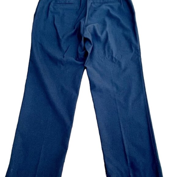 Mario Serrani Italy NWOT Women's Ankle Dress Pants Black Diamond Pattern Size 12 - Picture 10 of 10